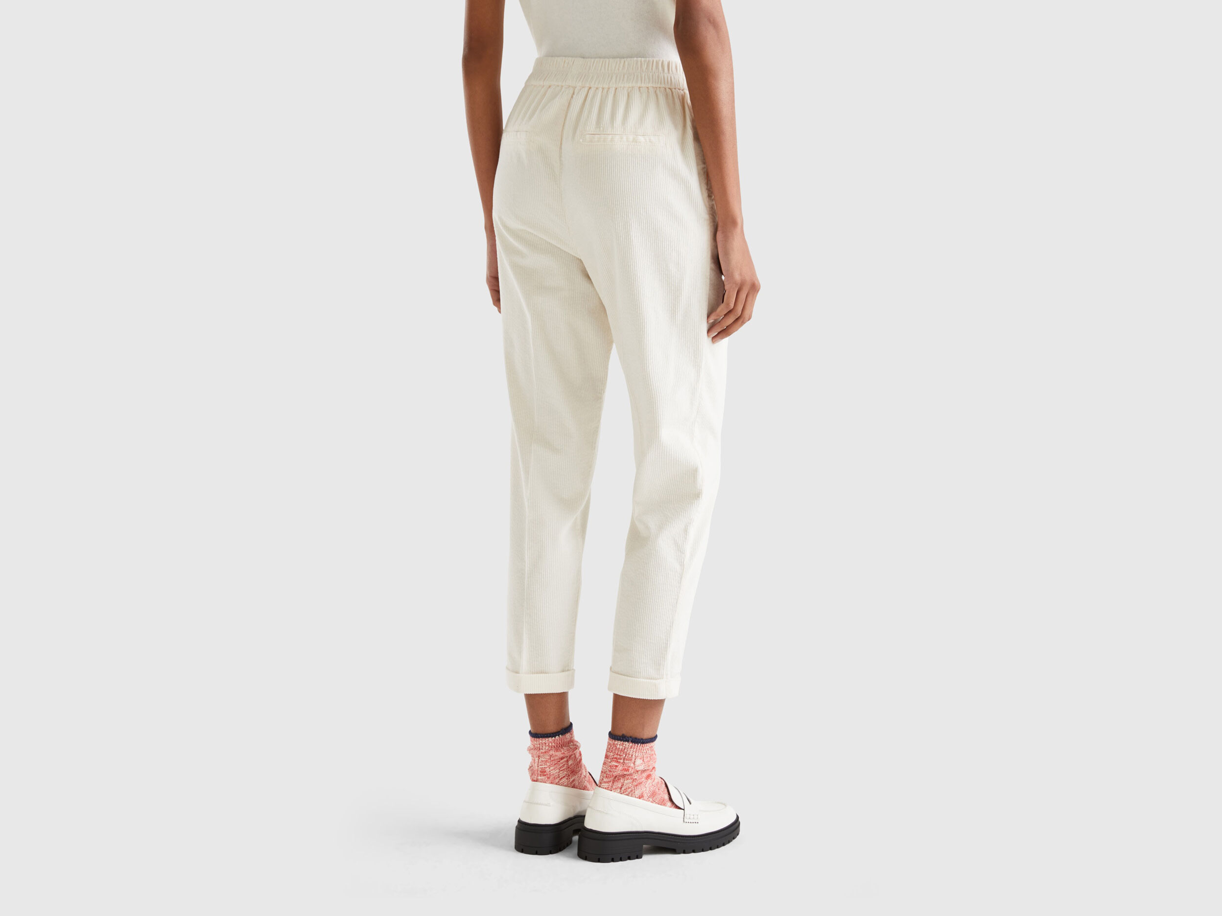 Pantaloni velluto benetton cheap