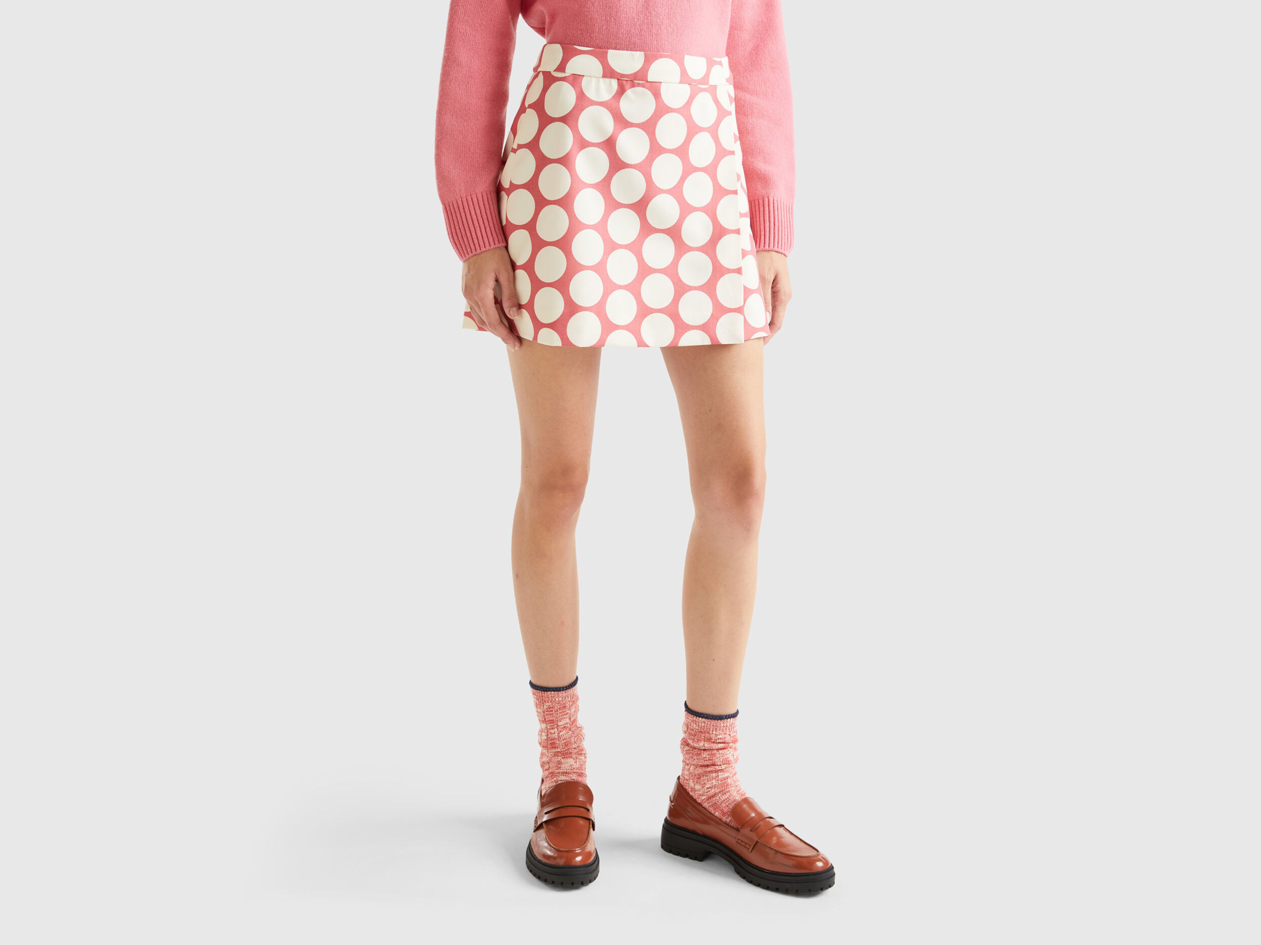 Minigonna new arrivals a pois