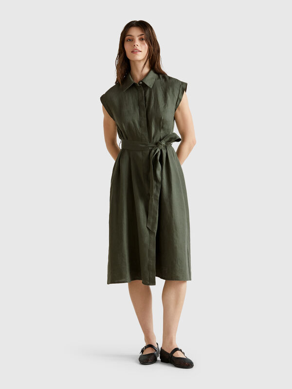 Chemisier in puro lino Donna