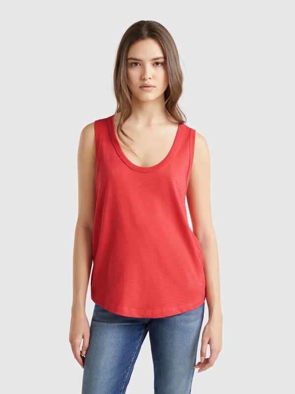	Canotta in cotone leggero Donna