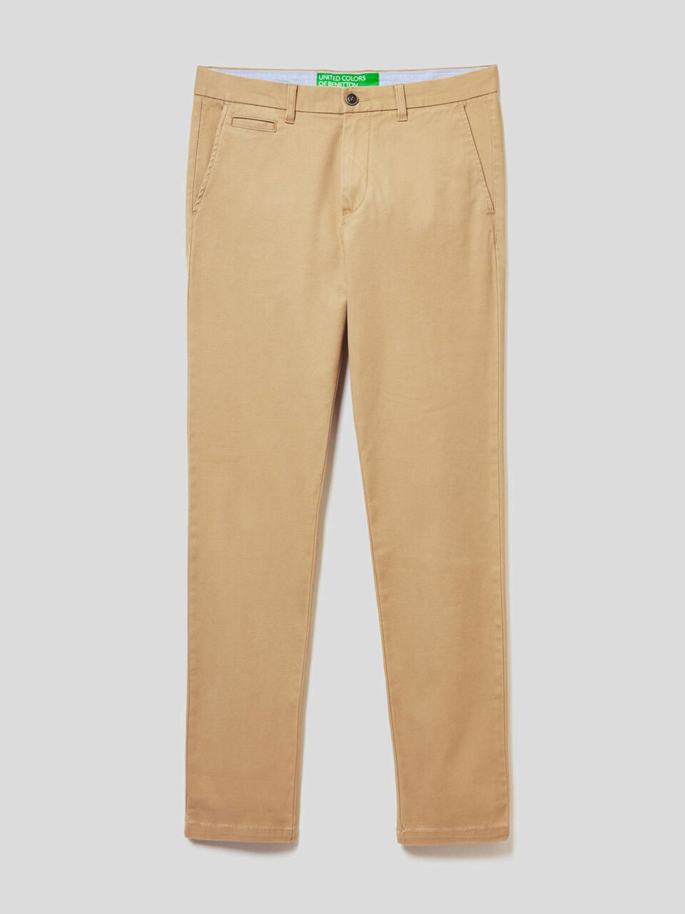 Chino slim fit in cotone stretch image number 1