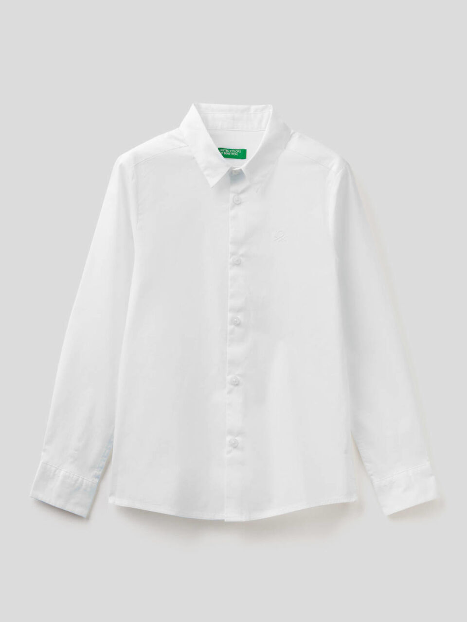 Camicia in tessuto stretch image number 1