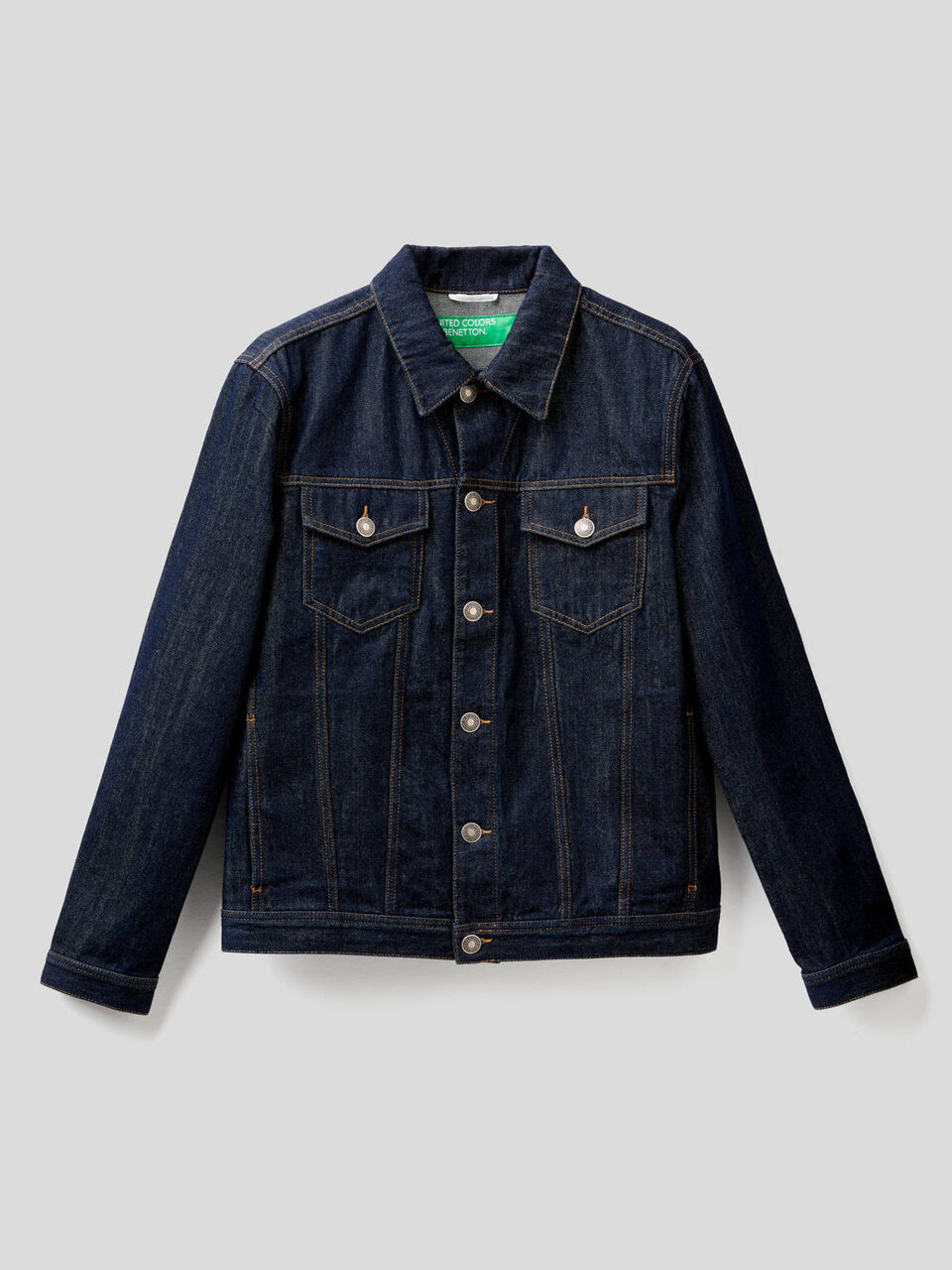 Giubbino in jeans 100% cotone image number 1