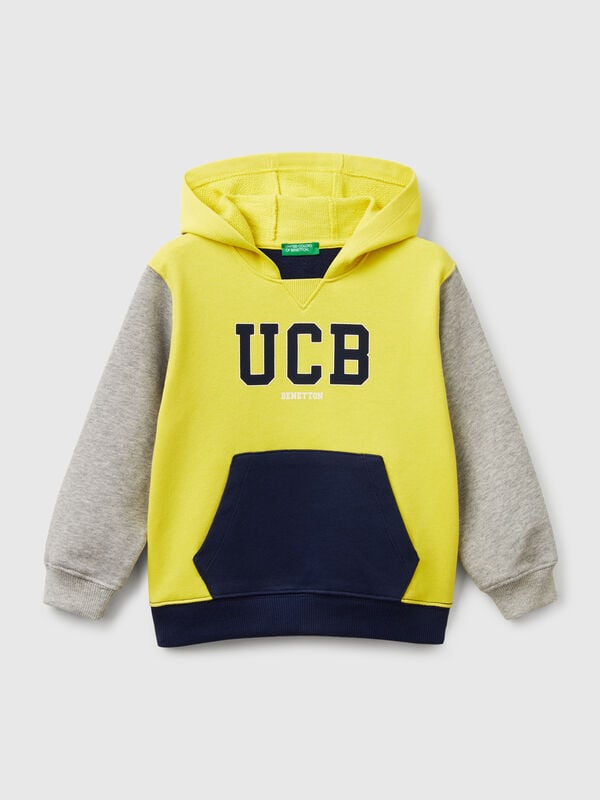 Felpa con cappuccio 100% cotone Bambino