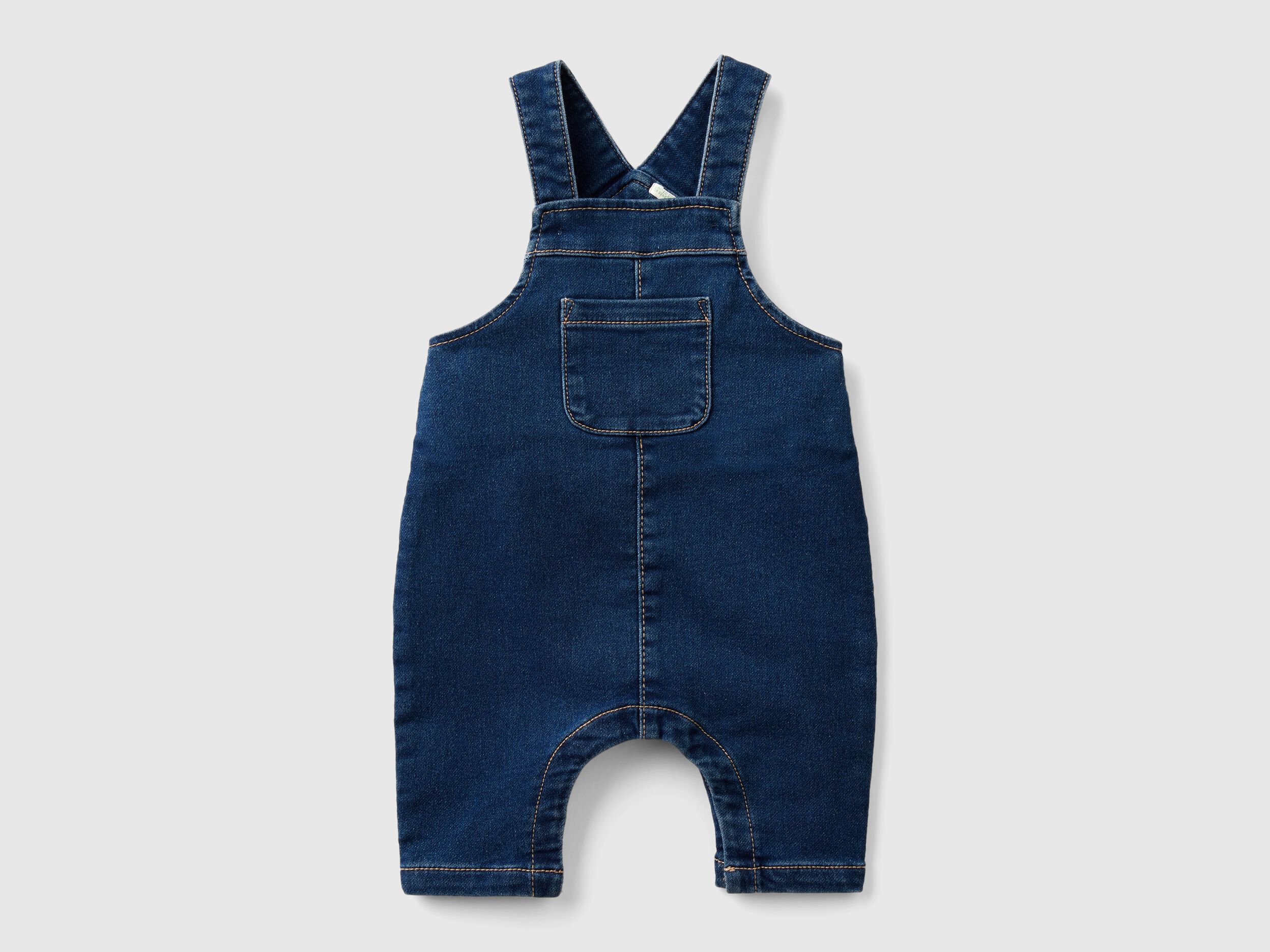 Salopette jeans benetton on sale