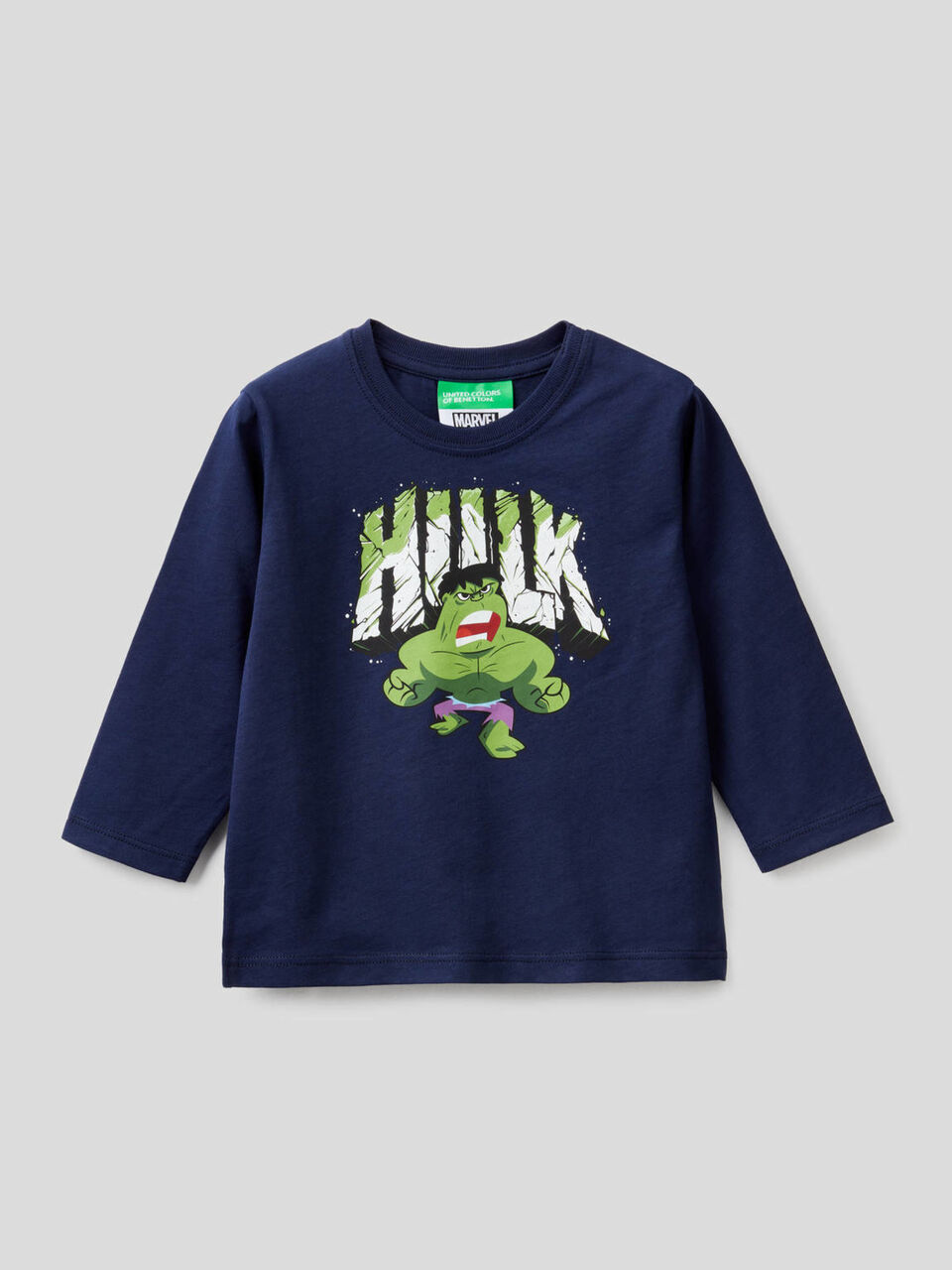 T-shirt 100% cotone con stampa Marvel image number 1