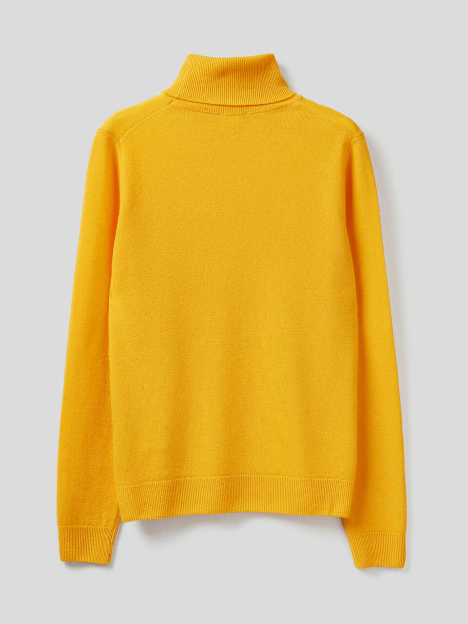 Maglione dolcevita in pura lana vergine image number 2