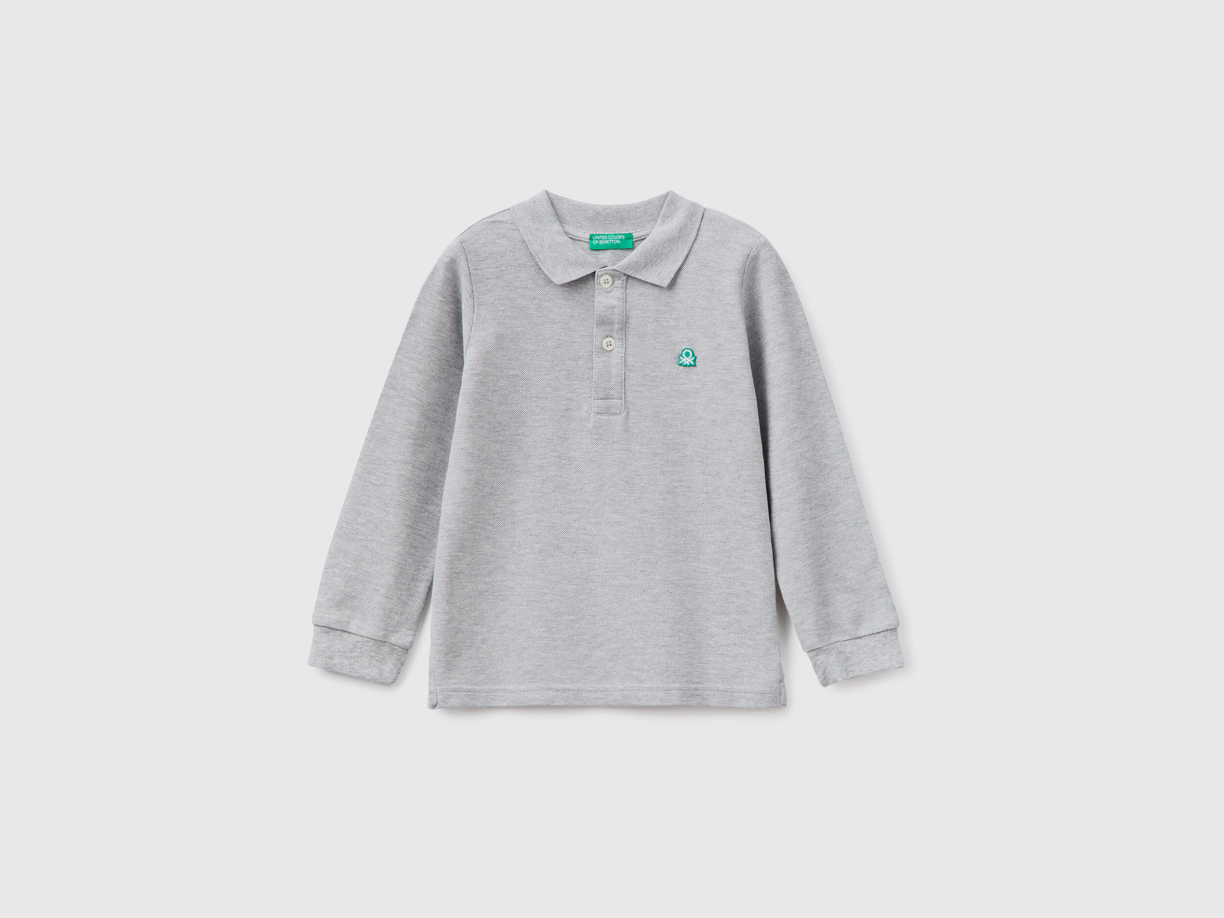 Polo bambino clearance manica lunga benetton