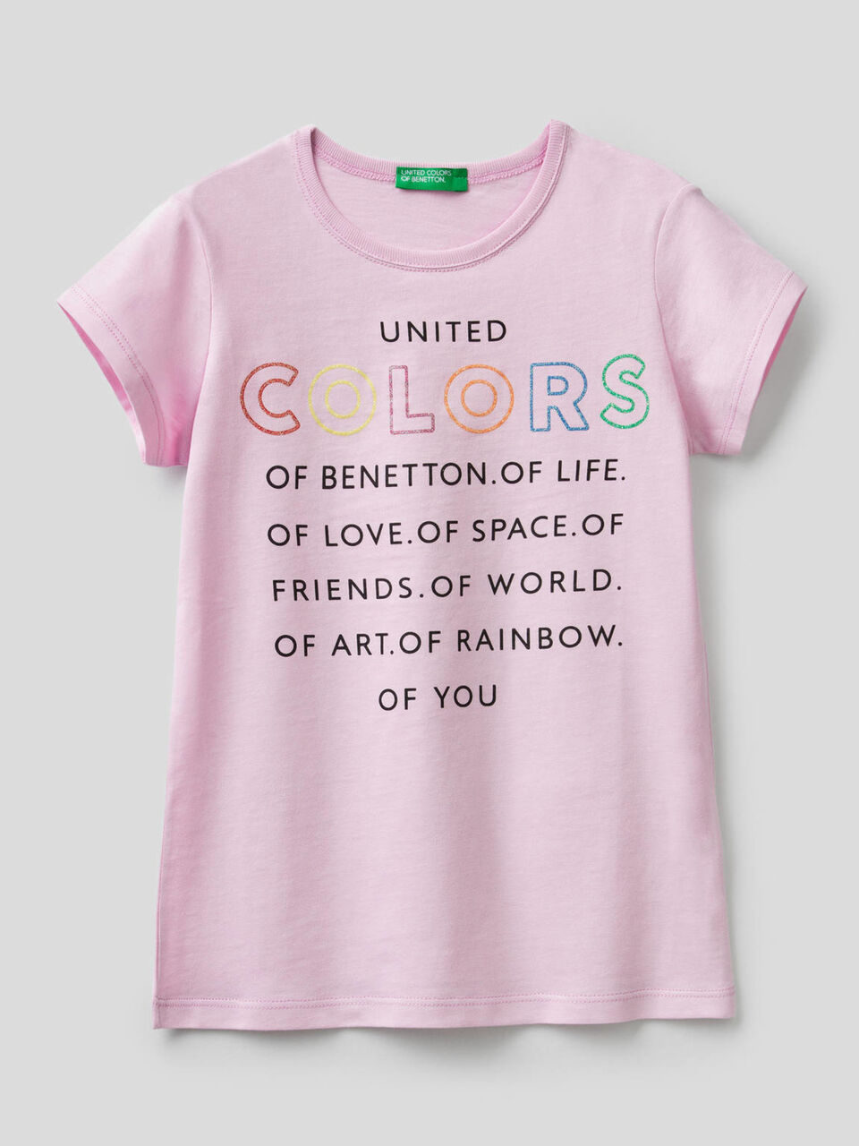 T-shirt in puro cotone con stampa image number 1