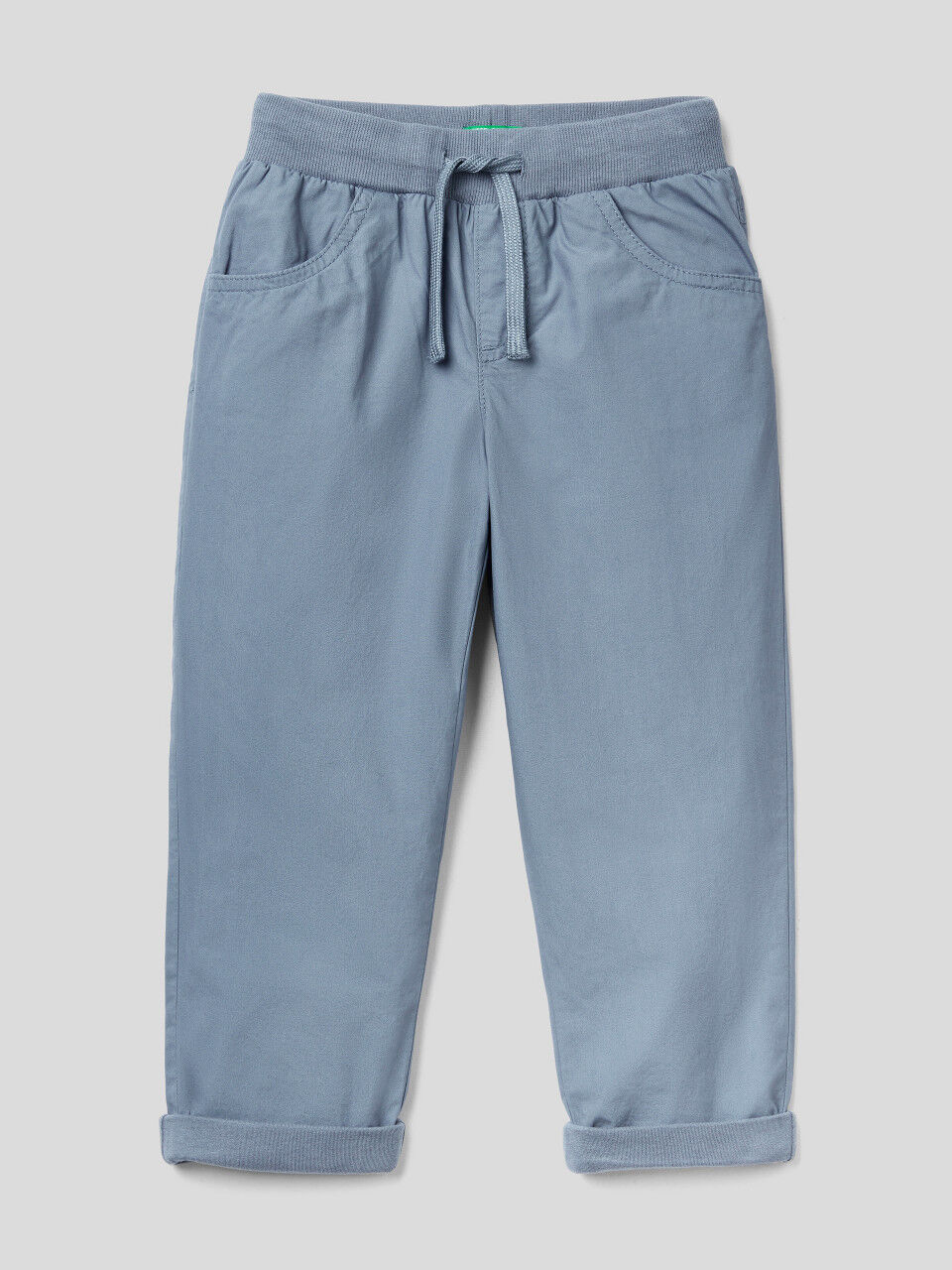 United Colors of Benetton Abbigliamento Pantaloni e jeans Shorts Pantaloncini Bermuda In Cotone Bio Tinta Unita 