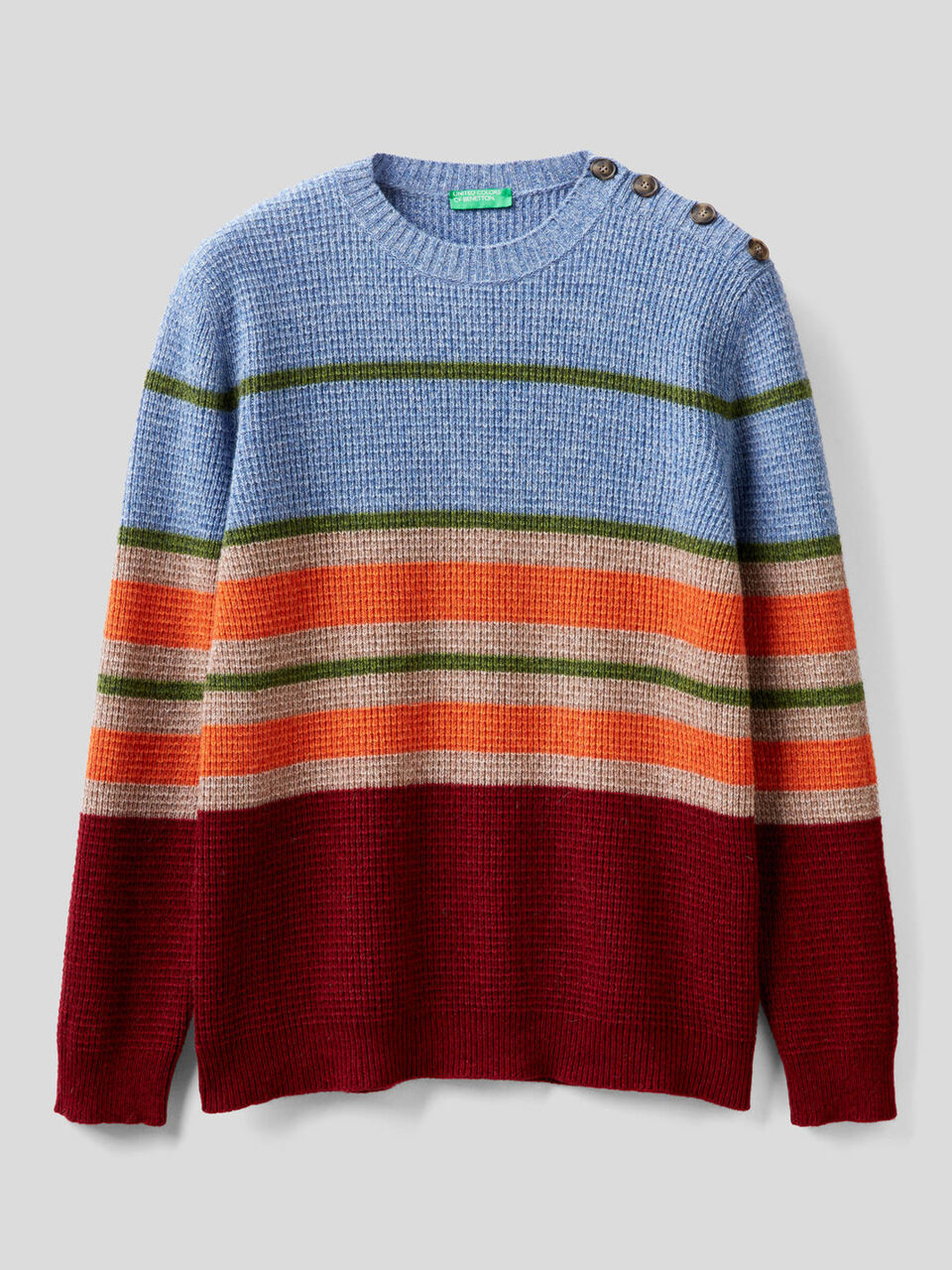 Maglia multicolor con bottoni image number 1