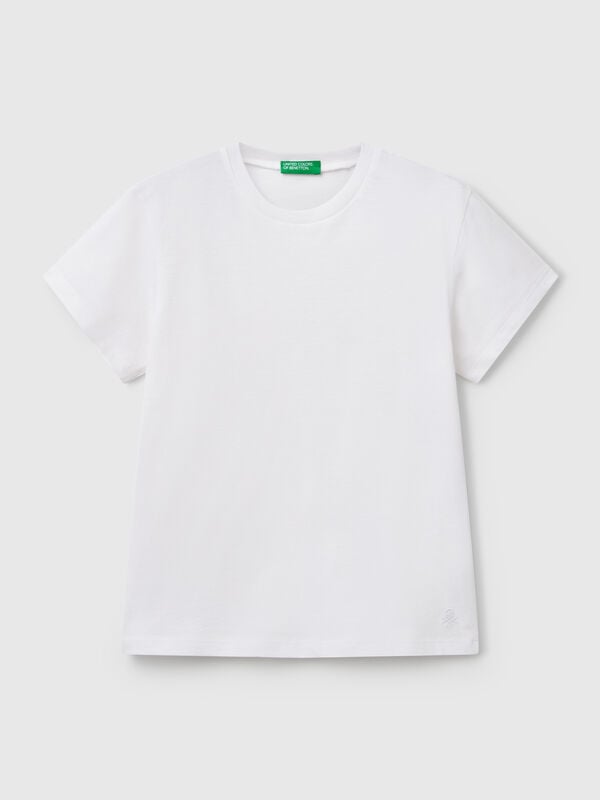 T-shirt in puro cotone Bambina