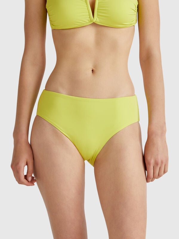 Slip mare fianco alto in ECONYL® Donna