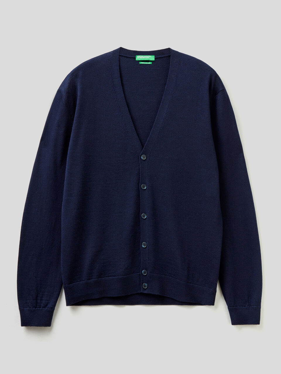 Cardigan in 100% lana Merino image number 1