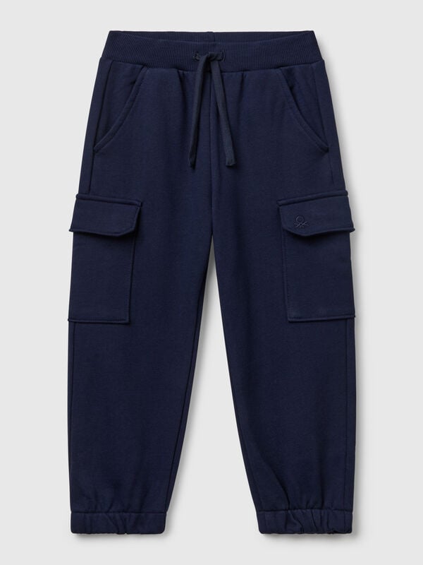 Pantaloni cargo in felpa Bambino
