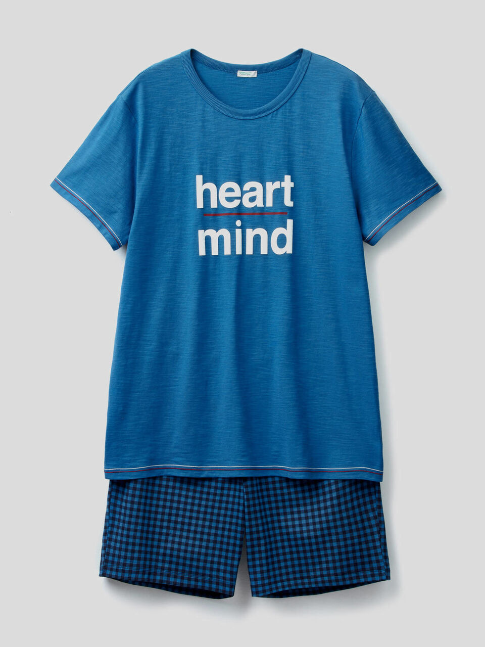 Pigiama t-shirt e bermuda image number 1