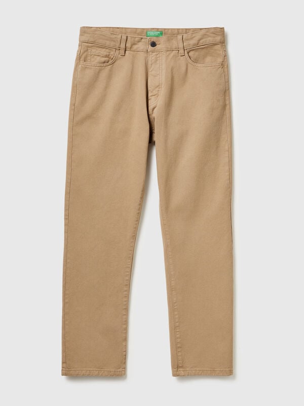 Pantaloni cinque tasche regular fit Uomo