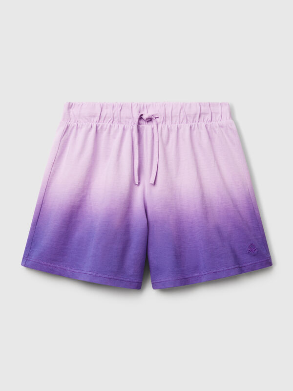 Shorts dip-dye Bambina
