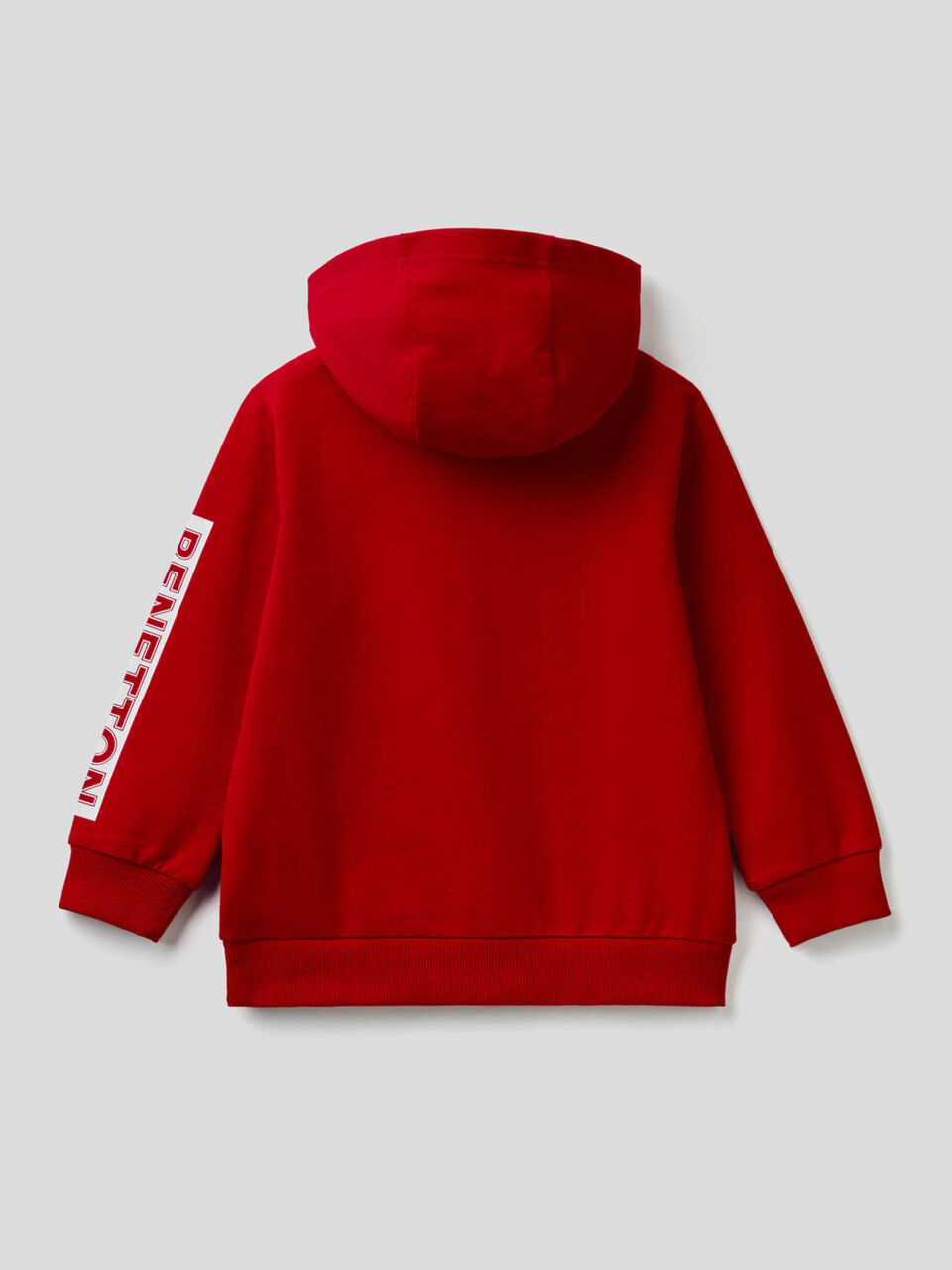 Felpa 100% cotone con cappuccio image number 2
