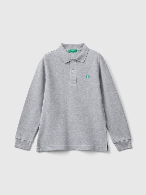 Polo manica lunga cotone  Bambino