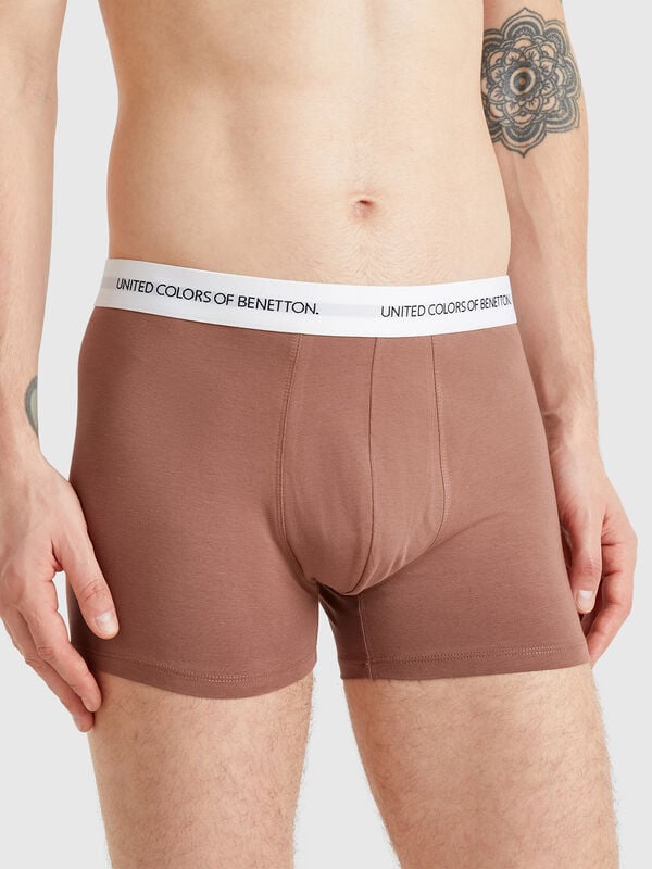 Boxer in cotone stretch Uomo