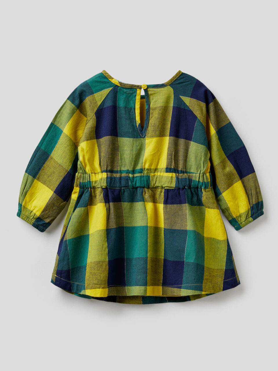 Vestito a quadri con fiocchetti image number 2
