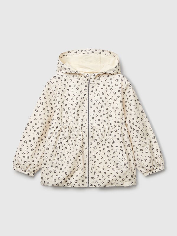 Giacca fantasia in nylon Bambina