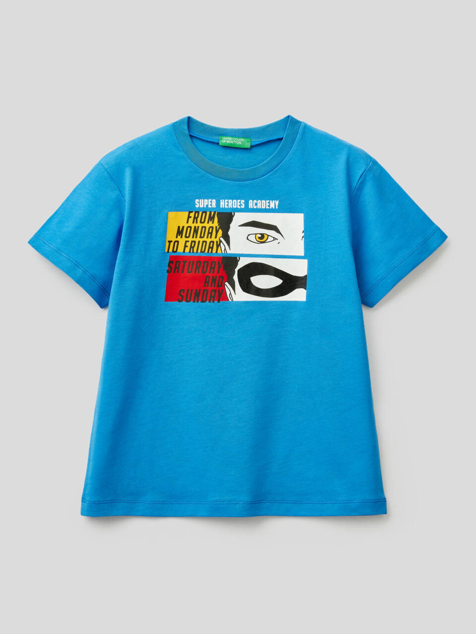 T-shirt 100% cotone con stampa image number 1