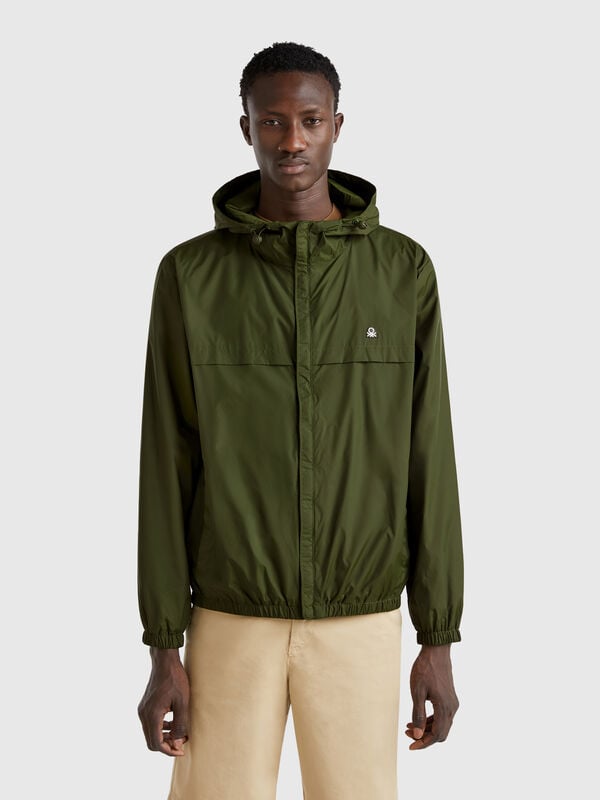 Giubbino "Rain Defender" con cappuccio Uomo