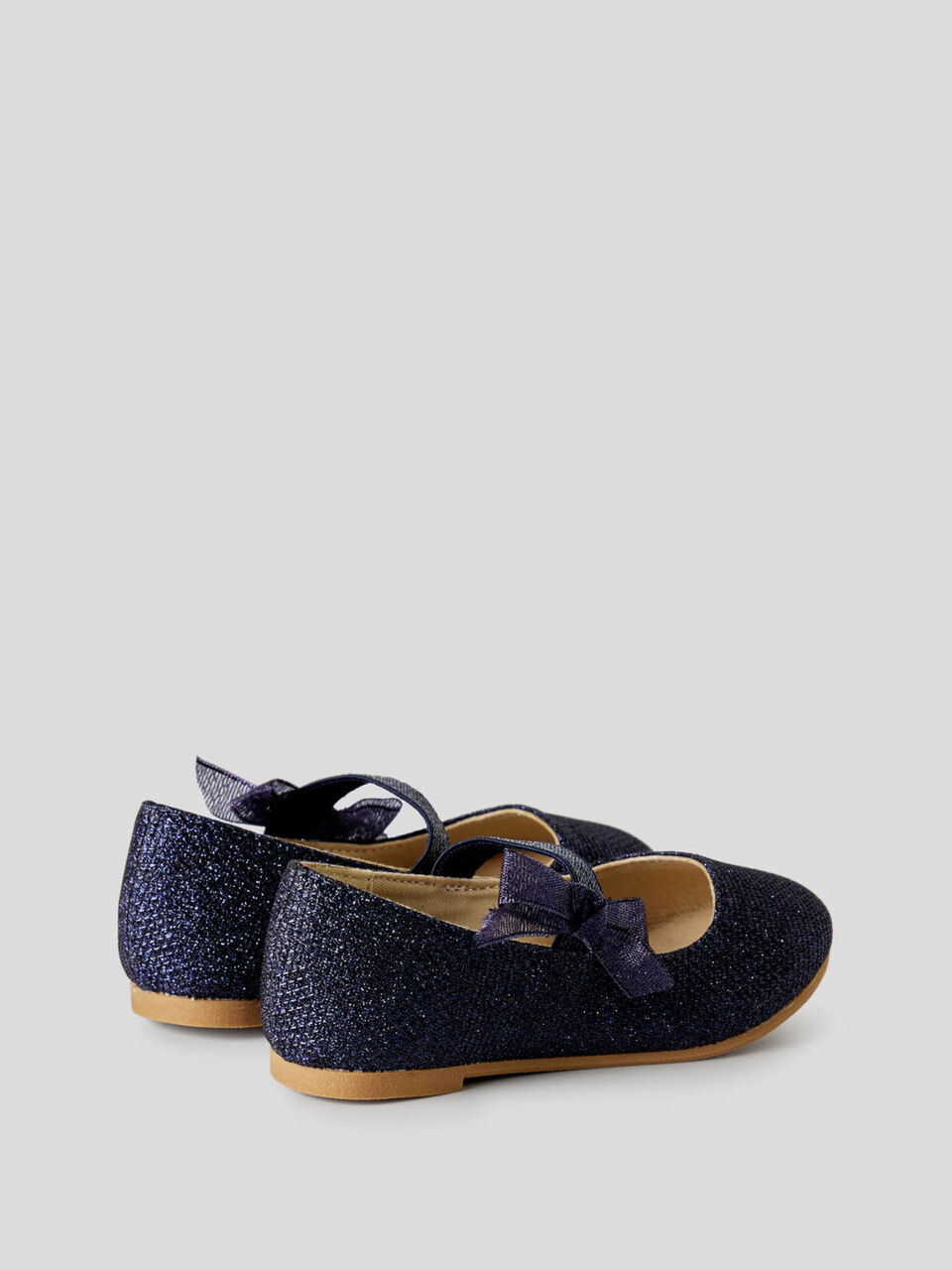 Ballerine in tessuto lurex image number 2