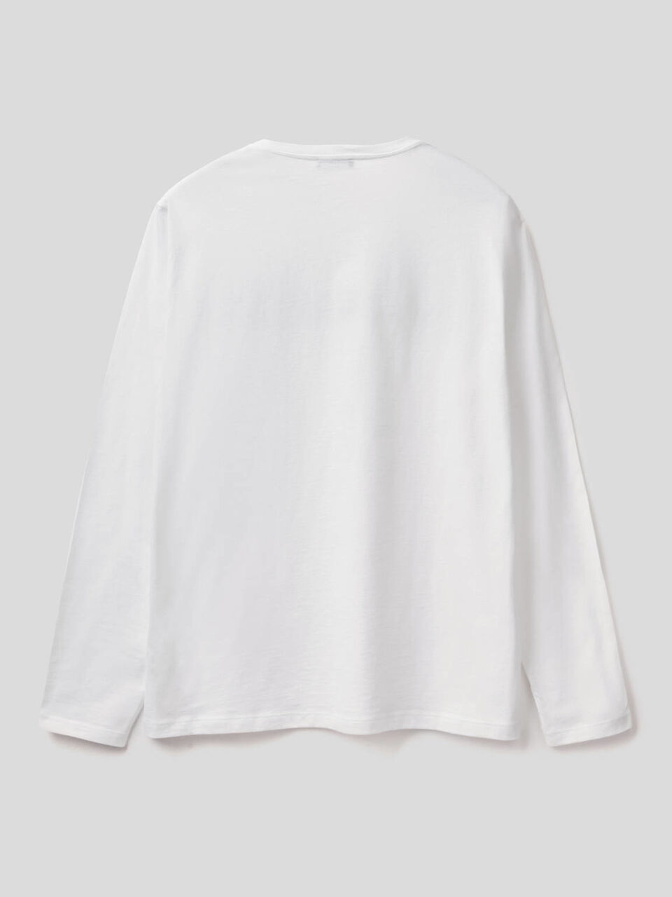 T-shirt manica lunga con stampa logo image number 2