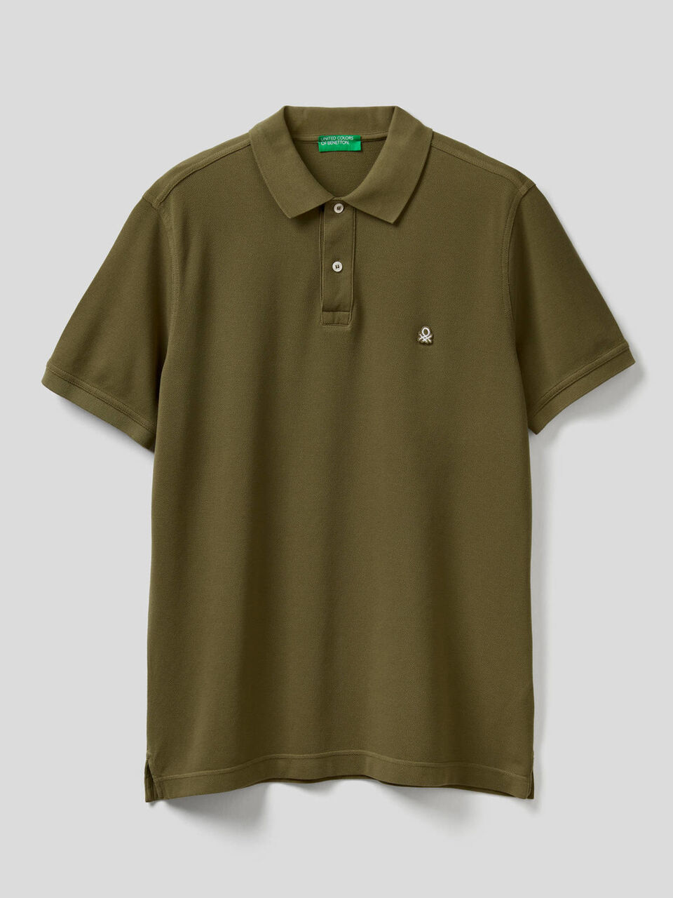 Polo a manica corta 100% cotone image number 1