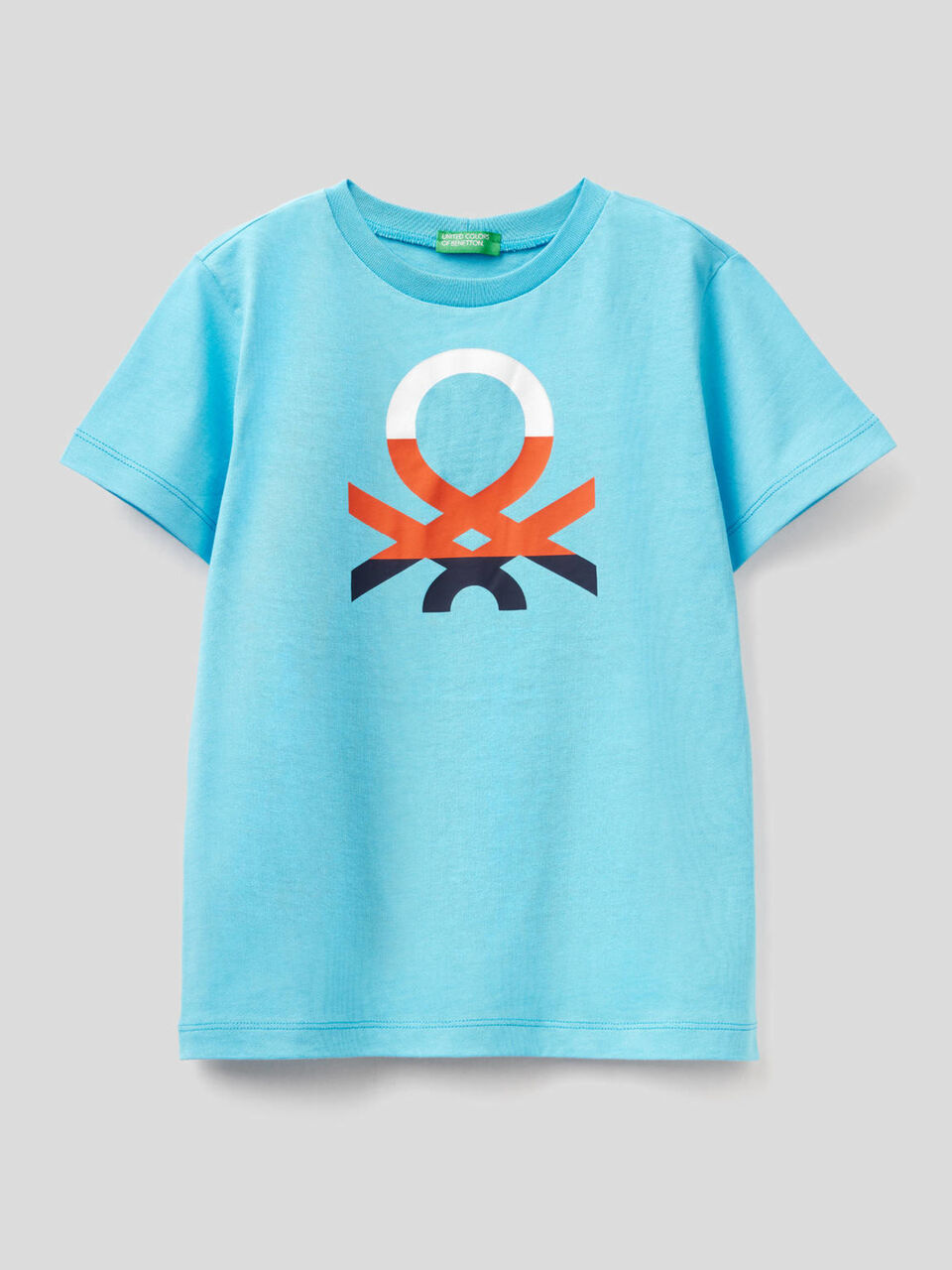 T-shirt 100% cotone con stampa image number 1