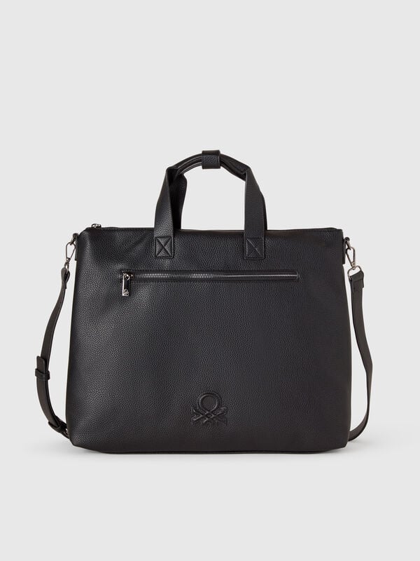 Borsa Messenger in tessuto spalmato Uomo