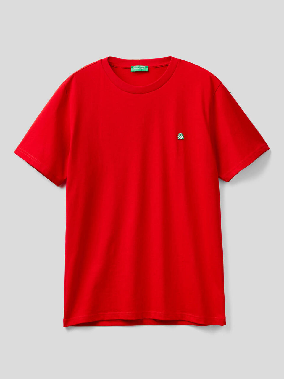 T-shirt basica 100% cotone bio image number 1
