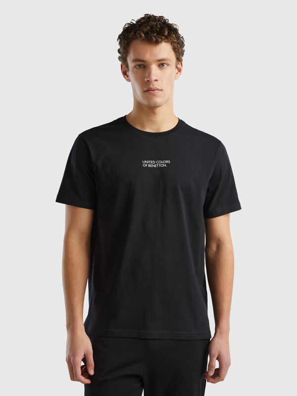 T-shirt con stampa logo Uomo