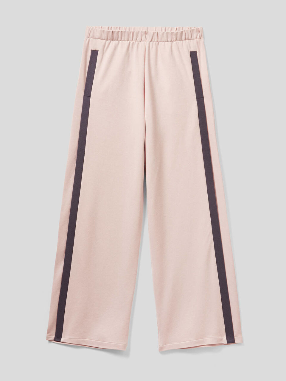 Pantaloni in felpa con gamba ampia image number 1