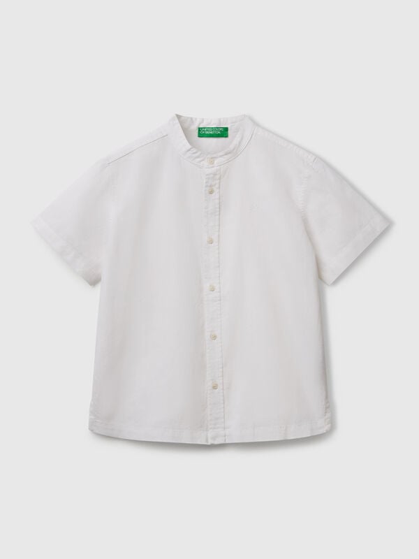 Camicia coreana a manica corta  Bambino