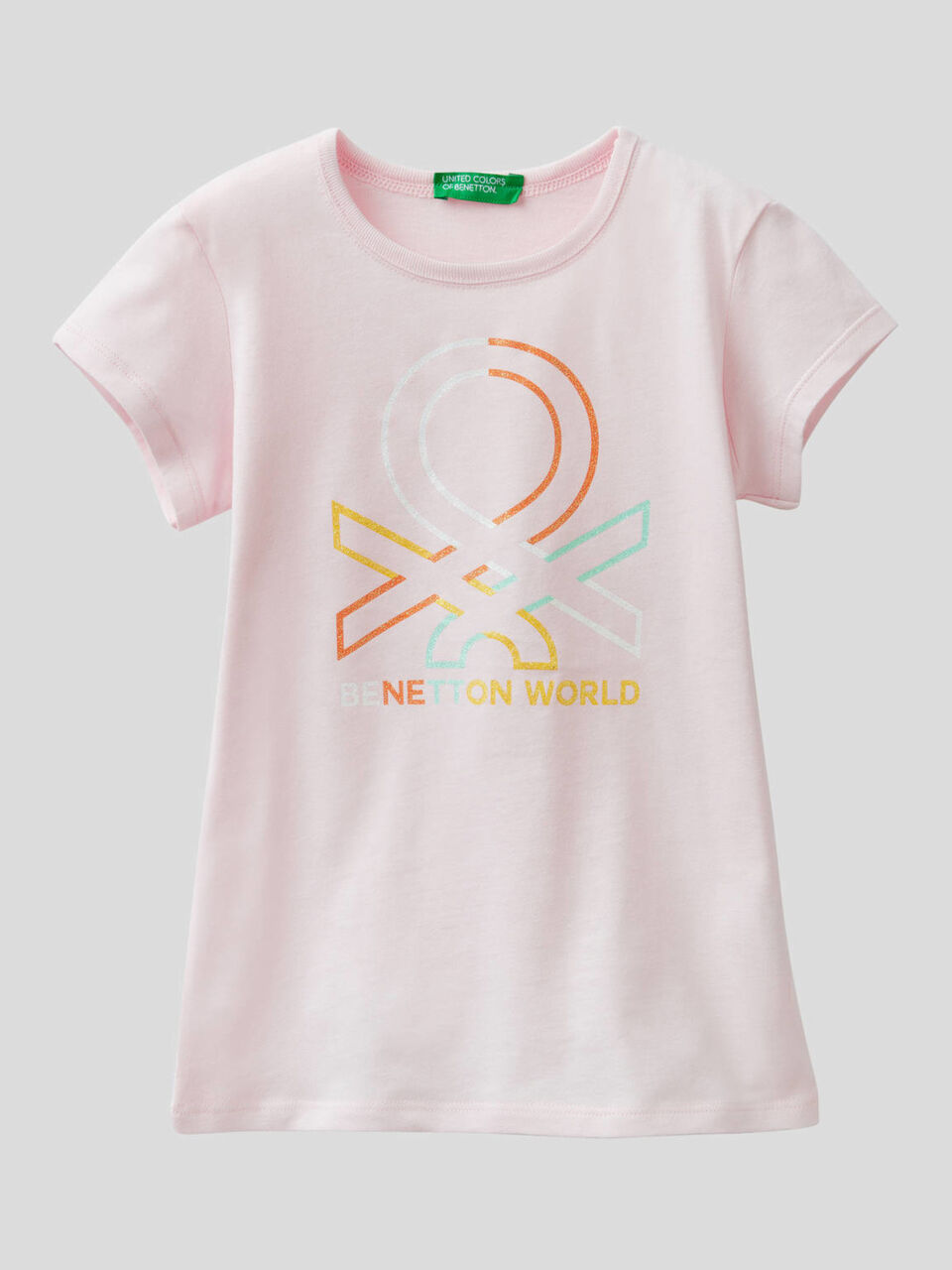 T-shirt in puro cotone con stampa image number 1