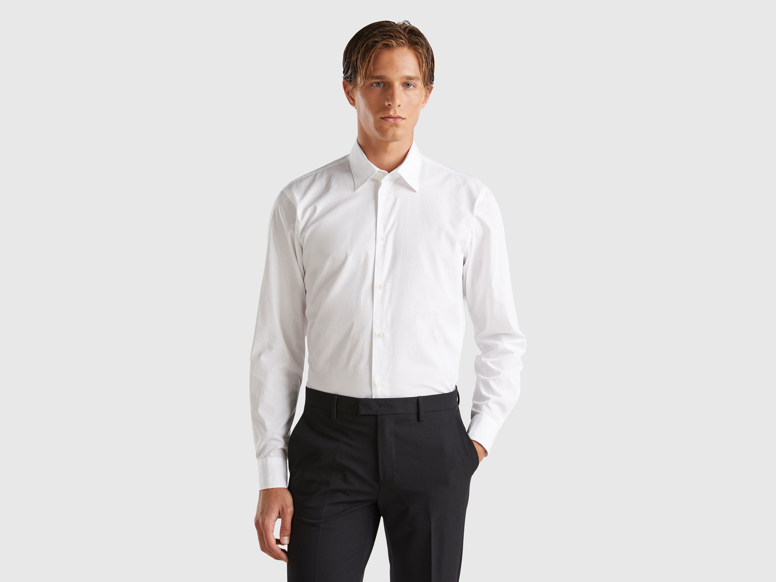 Benetton camicia bianca 2025