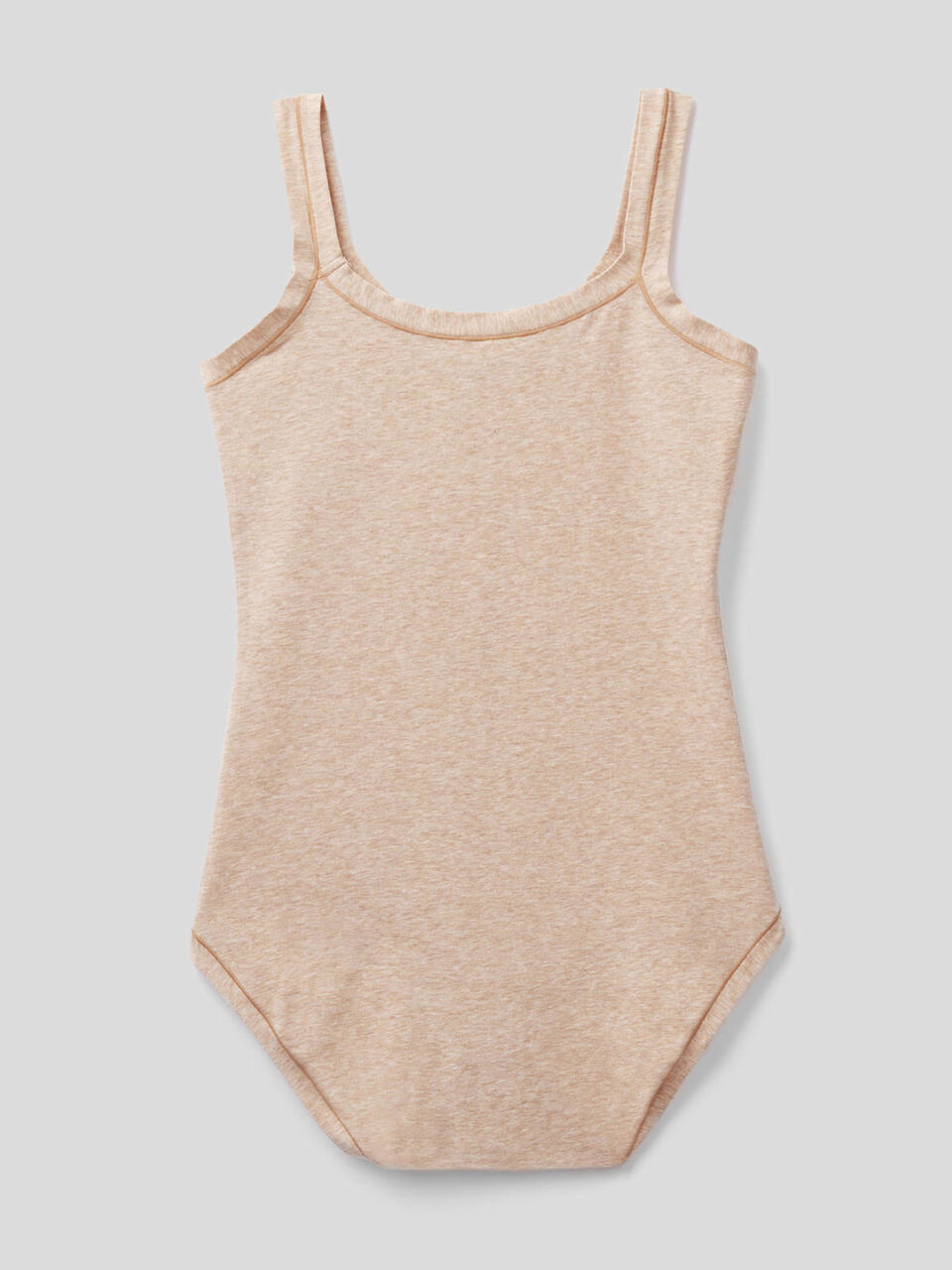 Body in cotone elasticizzato image number 2