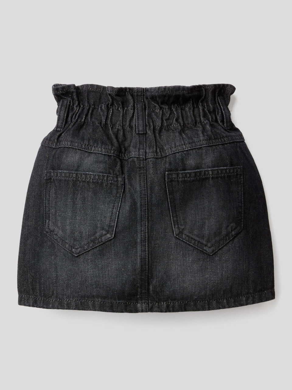 Gonna di jeans con vita arricciata image number 2