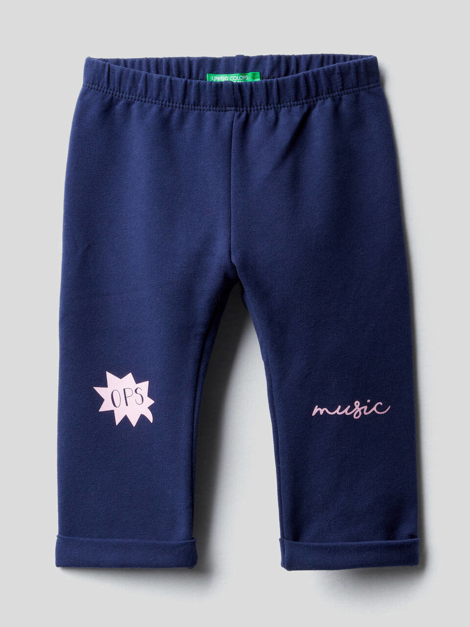 Leggings in cotone biologico stretch image number 1