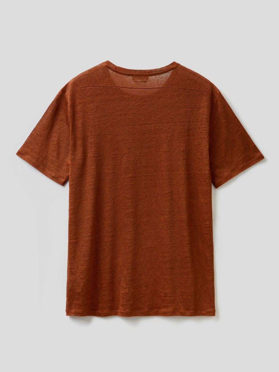 T-shirt in puro lino image number 2