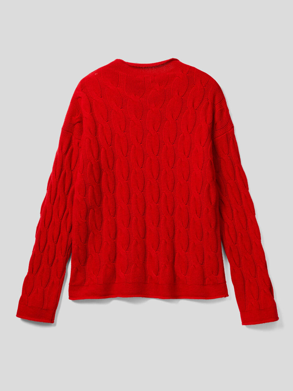 Maglia con lavorazione a trecce image number 2