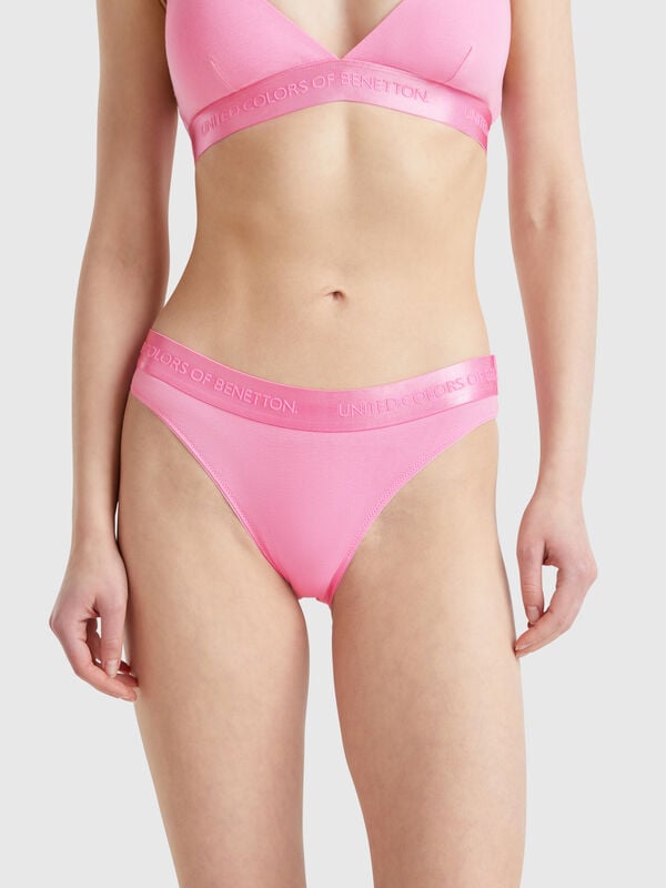 Slip in cotone bio stretch Donna