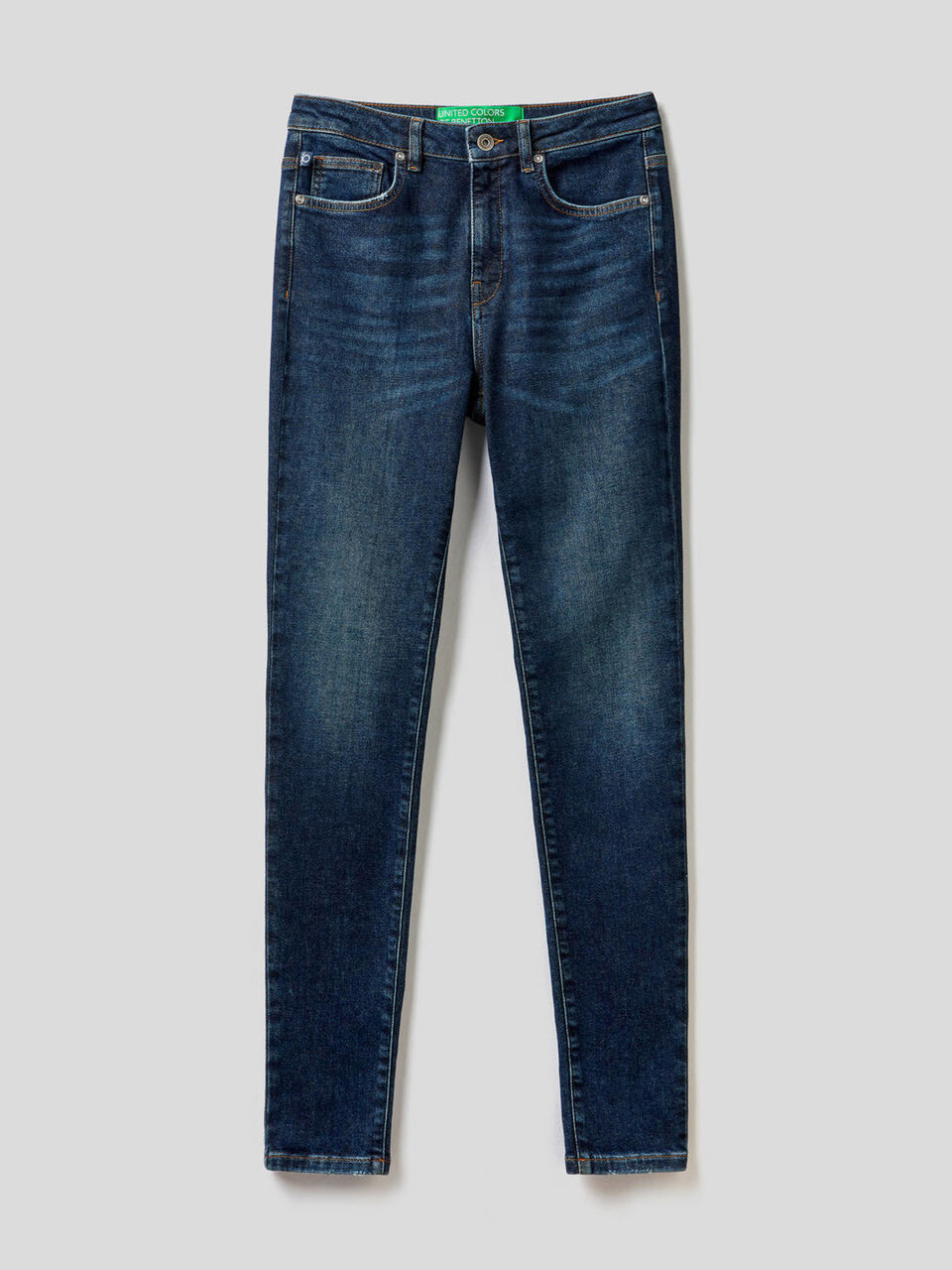Jeans skinny fit con vita alta image number 1
