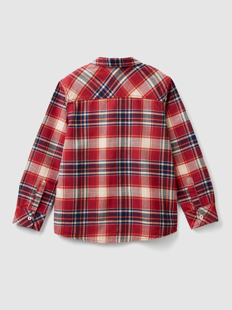 Camicia a quadri con taschini image number 2