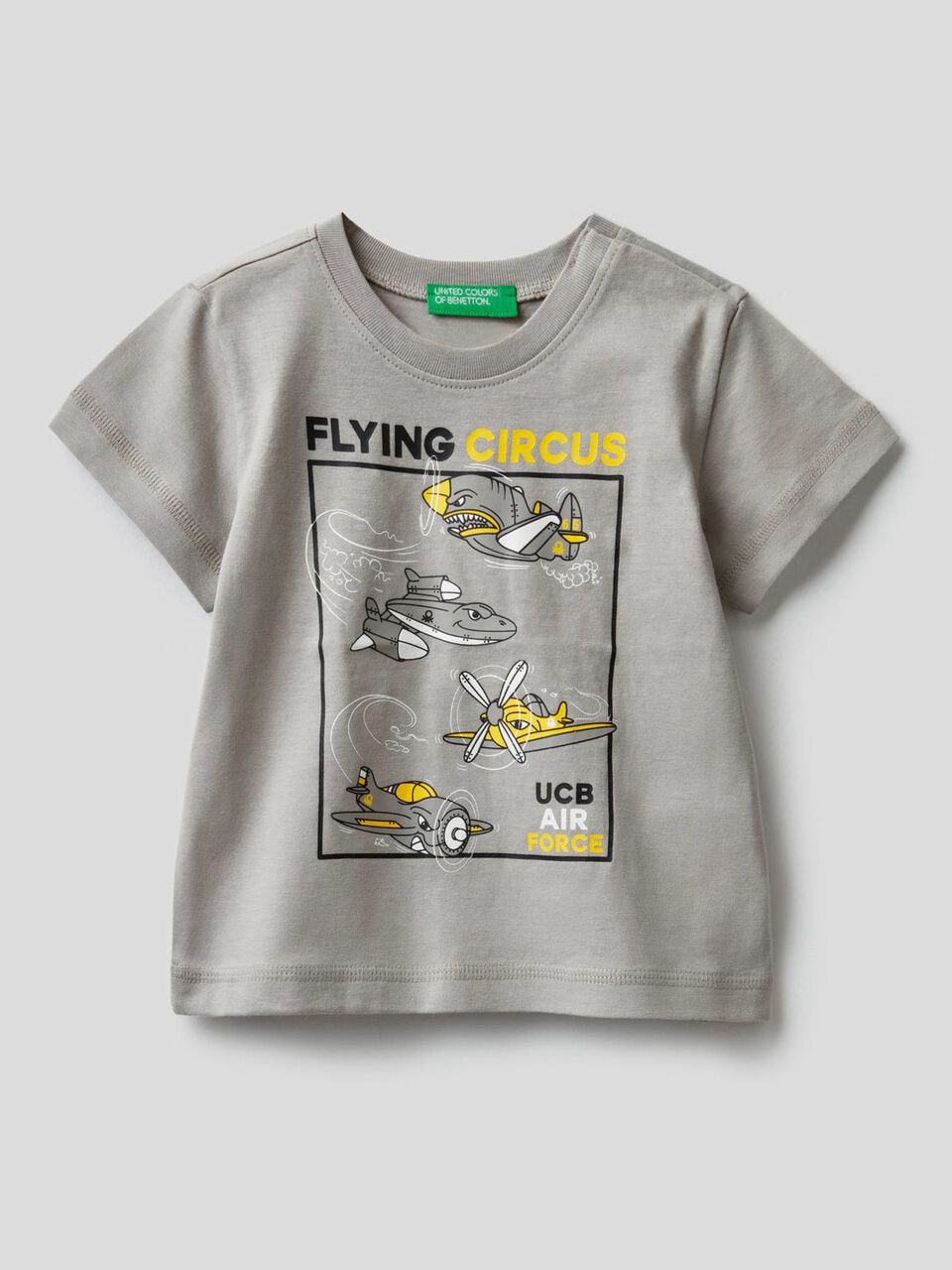T-shirt in puro cotone con stampa image number 1