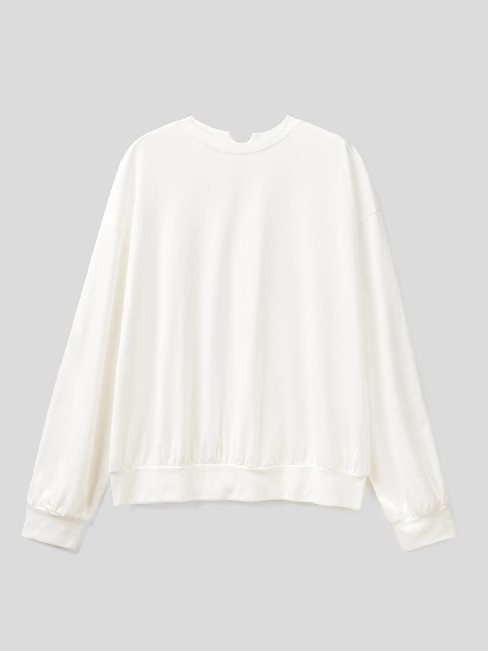 Blusa in jersey di 100% cotone image number 1